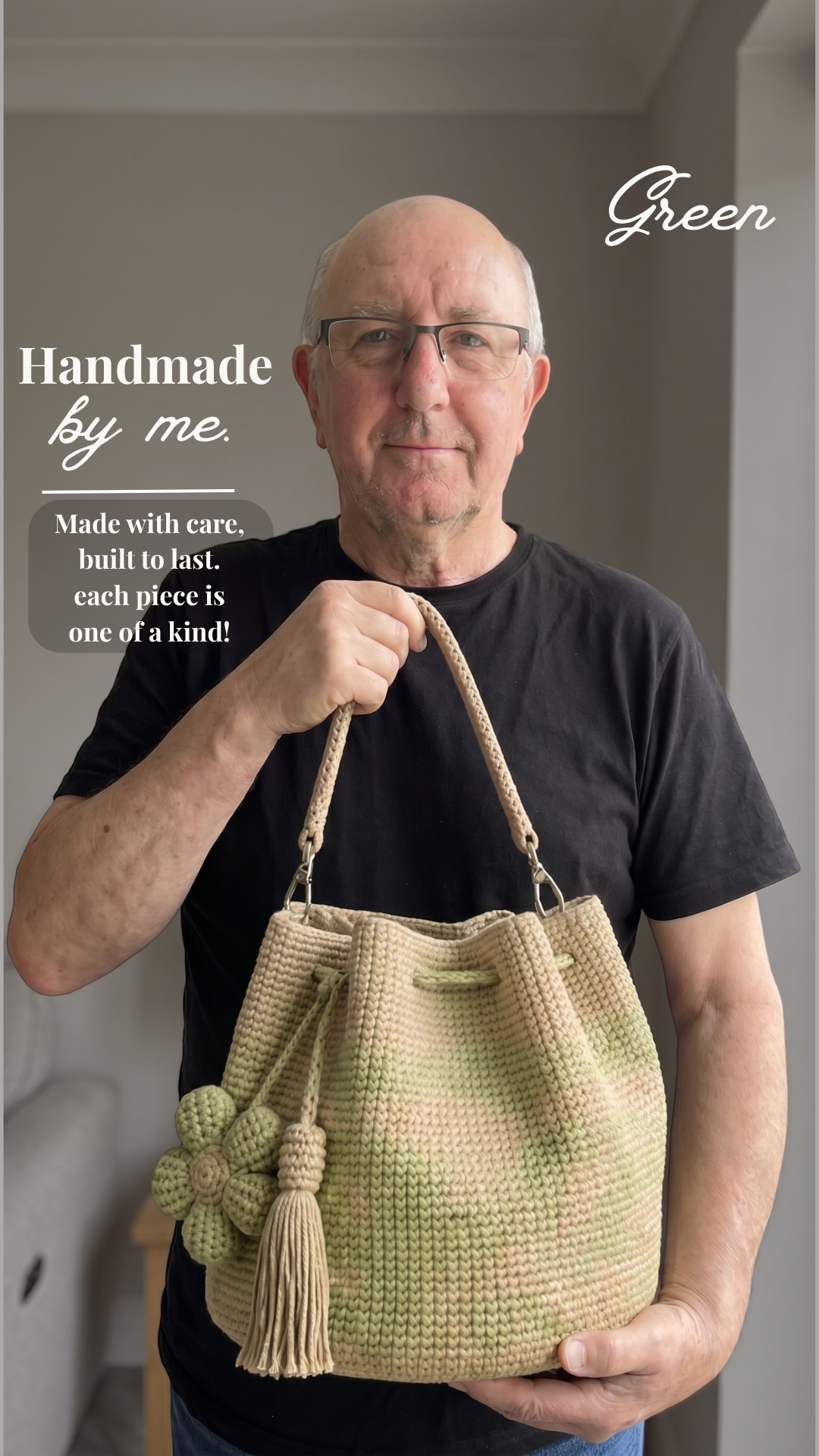 Crochet Flower Bag